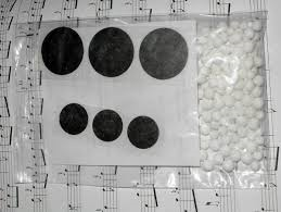 Bagpipe Tone Enhancer Replacement Pads & Balls by R.T. Shepherd & Son (In Stock)